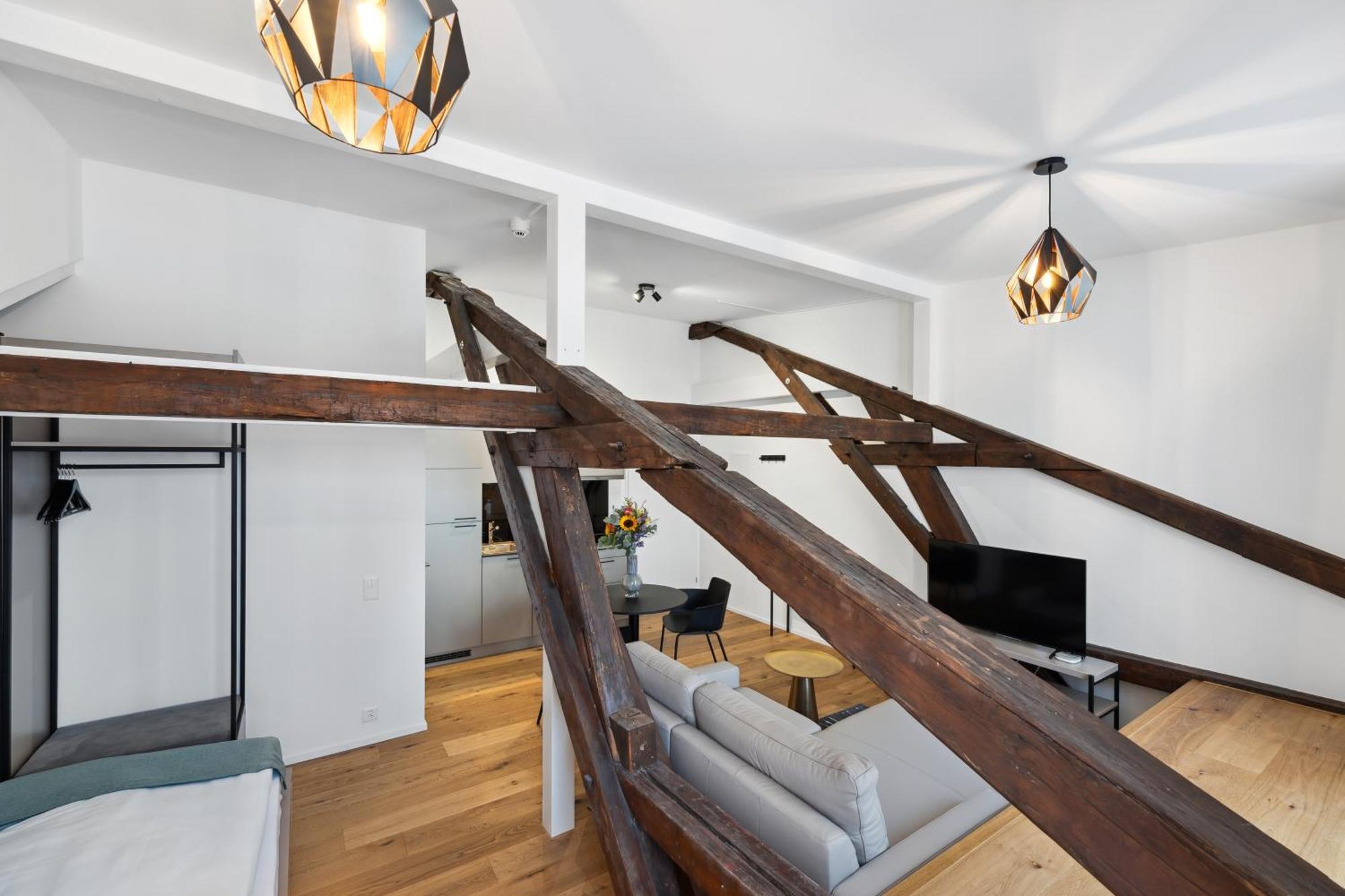 Glandon Rooms Haldenhof - Self-Check-In Lucerne Bagian luar foto